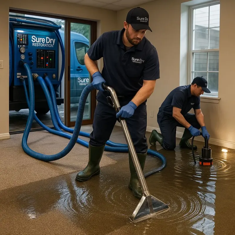 Water Extraction and Removal process in Santurce, PR